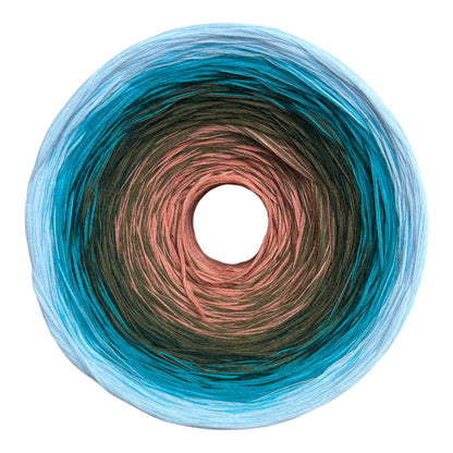 The Hills are Alive, Gradient Cotton Natural Fiber Yarn