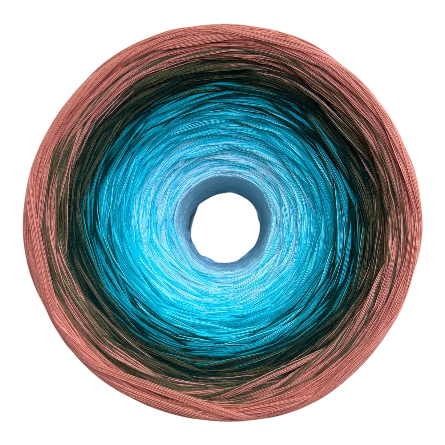 The Hills are Alive, Gradient Cotton Natural Fiber Yarn