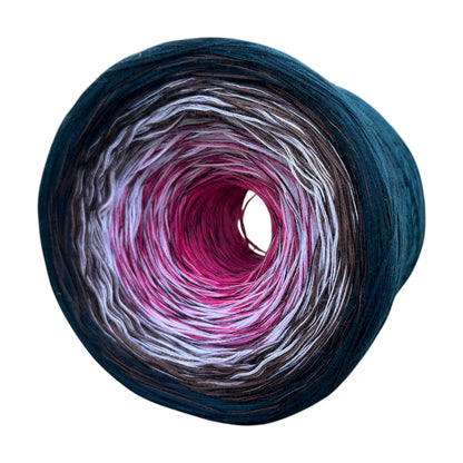 Turkey Feathers 8PLY Cotton Gradient Cake Yarn - Rena'sThreadandCrafts