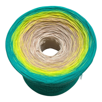 Yellow Brick Road, Gradient Cotton Natural Fiber Yarn